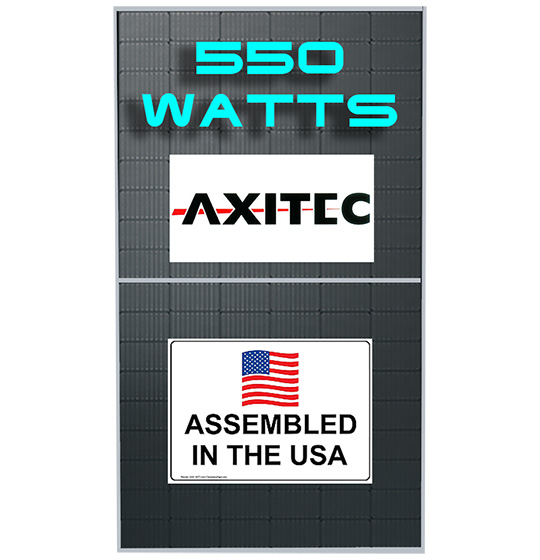 Axitec Bifacial Solar Panels